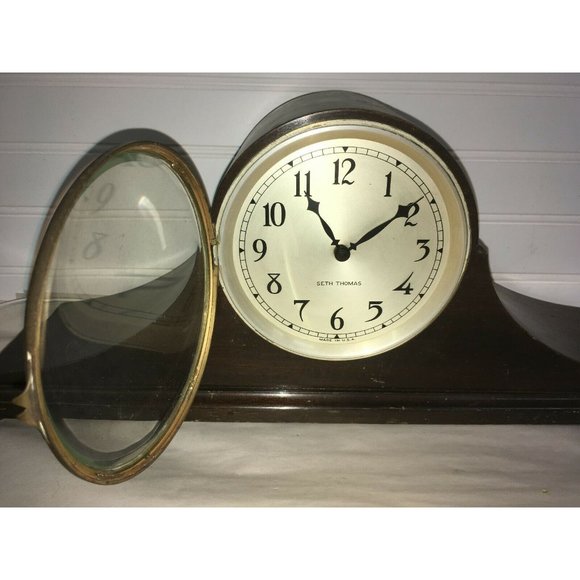 Seth Thomas MANTLE CLOCK Untested - may be for parts or repair - Picture 4 of 11